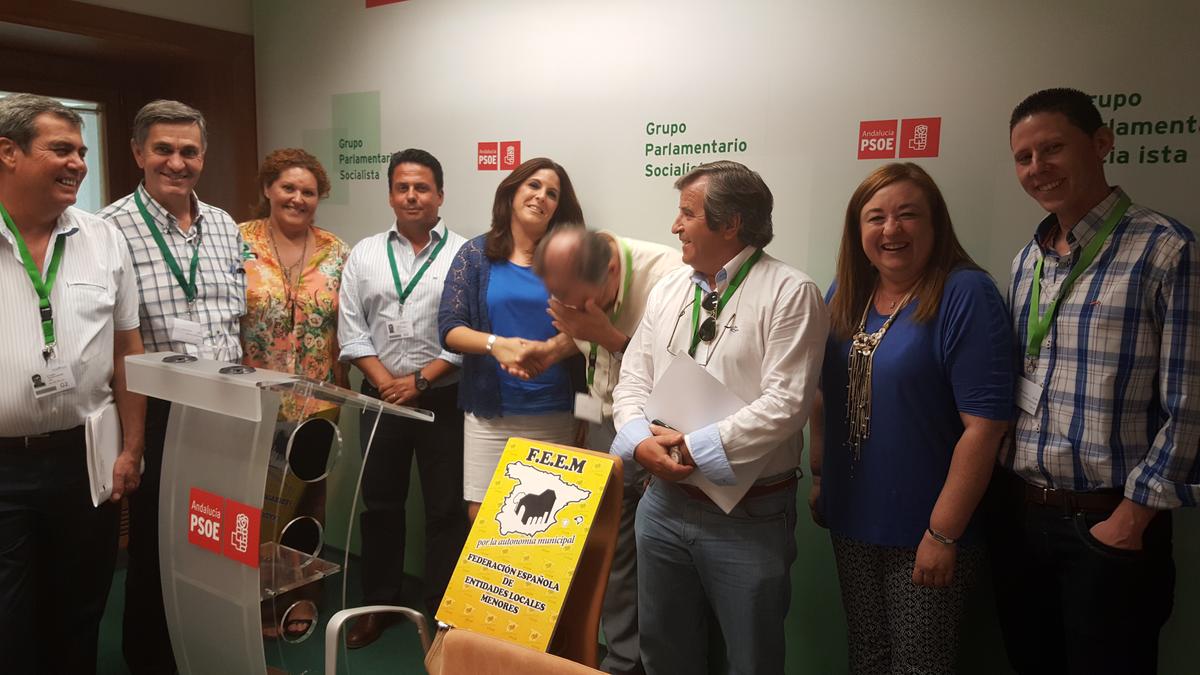 Reunión F.A.E.M con Grupo PSOE-A