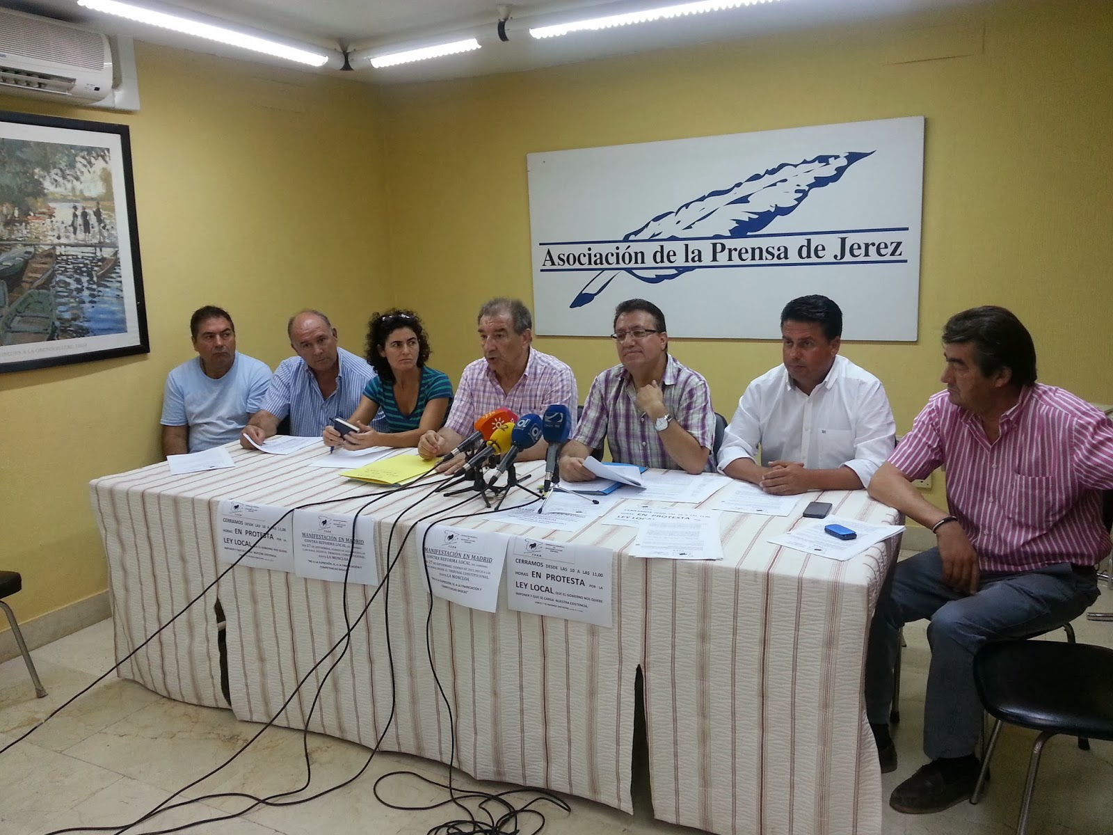 FOTO ARCHIVO: FAEM rueda de prensa en Jerez.