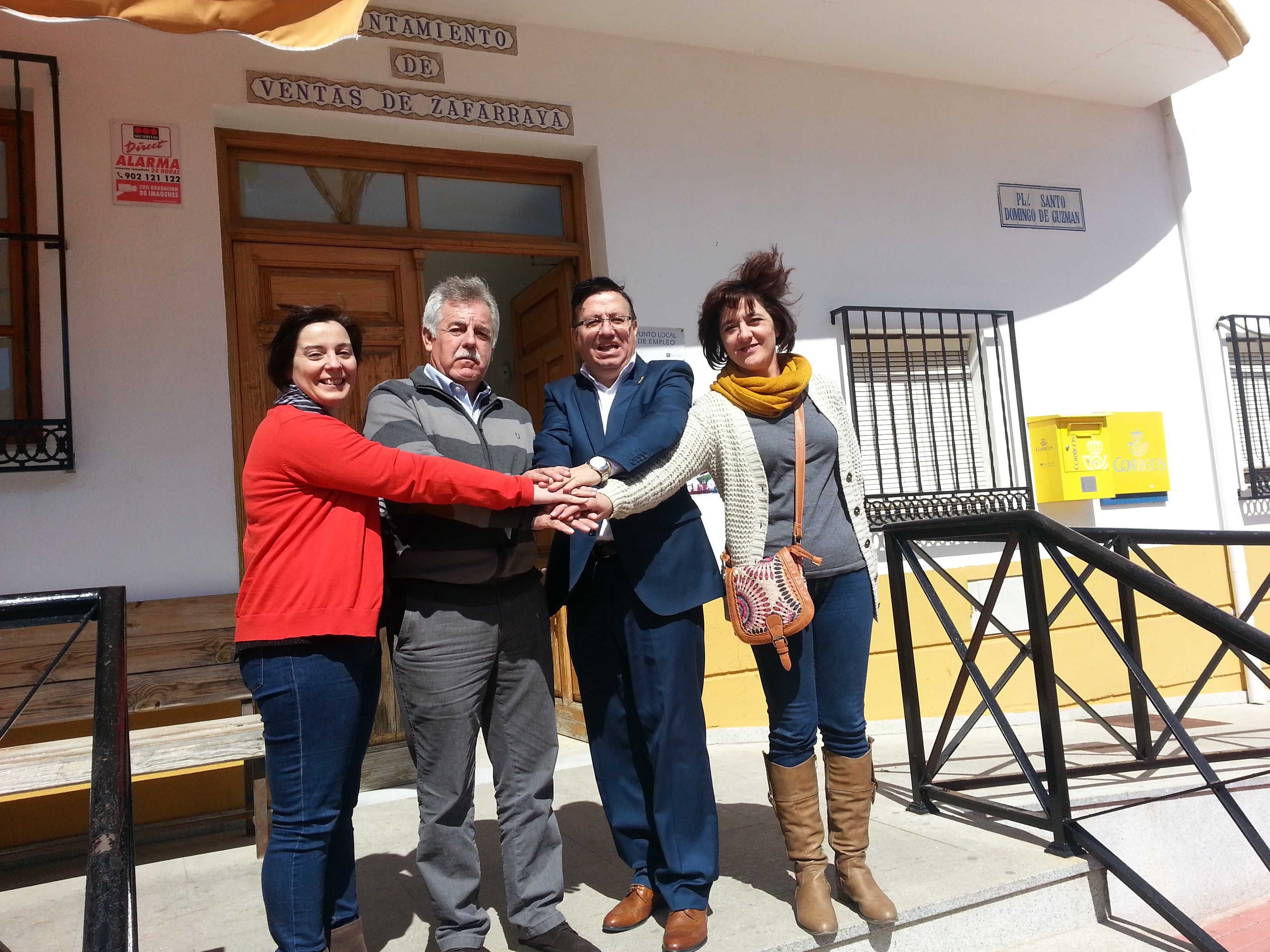 Con Representantes Ventas de Zafarraya(Granada)